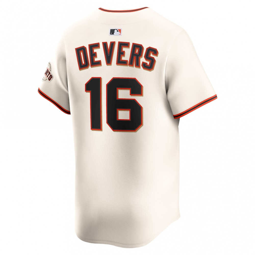 Rafael Devers San Francisco Giants Home Limited Player Jersey - Cream-Pro Kit Vault | Brand New 26/27 Sports Jerseys